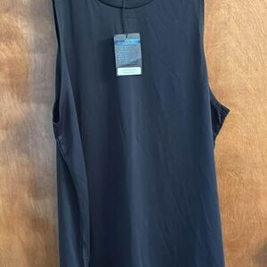 NEW Onzie Men Black Muscle Tank Gym Yoga Work Out Exercise Fit Sleeveless M/L